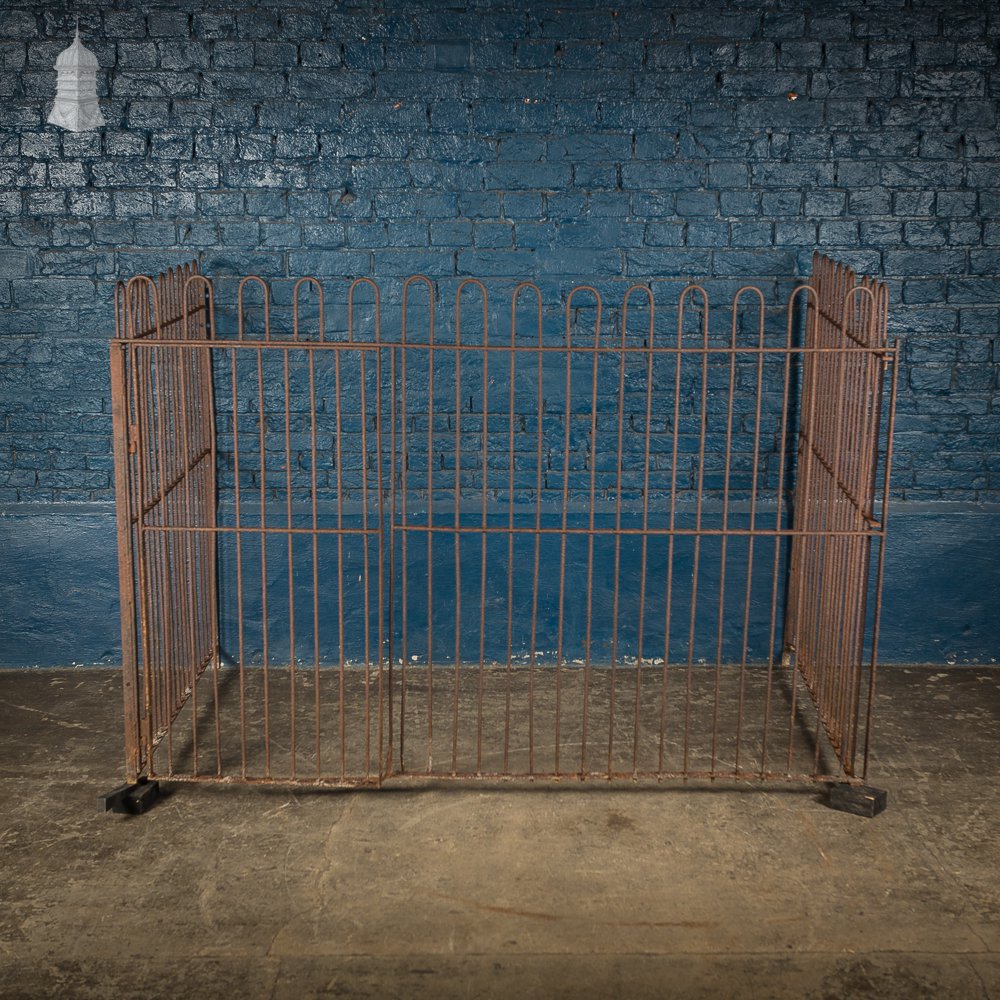 19th C Wrought Iron Dog Run