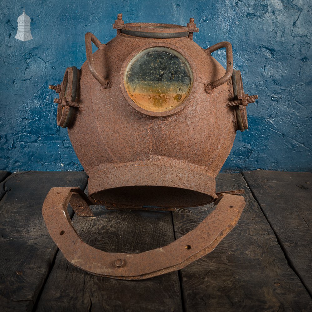 Vintage Self Made Diving Helmet