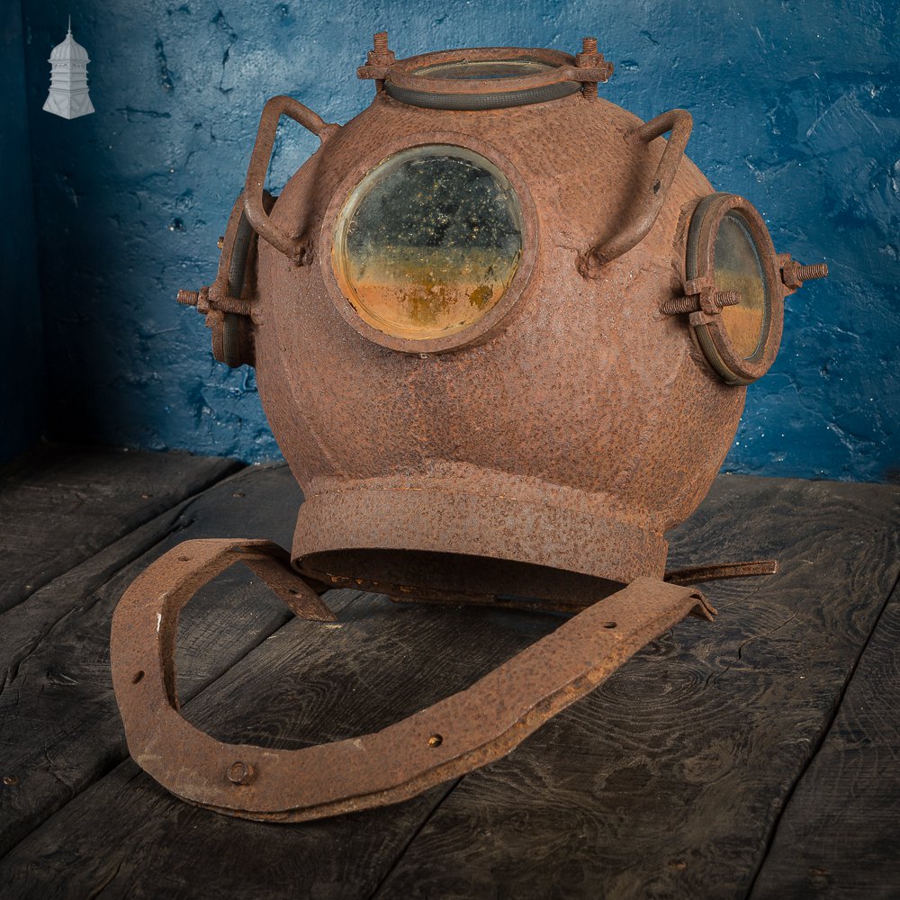 Vintage Self Made Diving Helmet