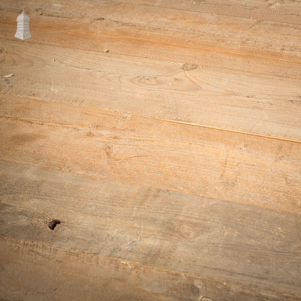 Batch of 45 Square Metres of Oxidised Wall Cladding With Planned Backs Cut from Reclaimed Timbers