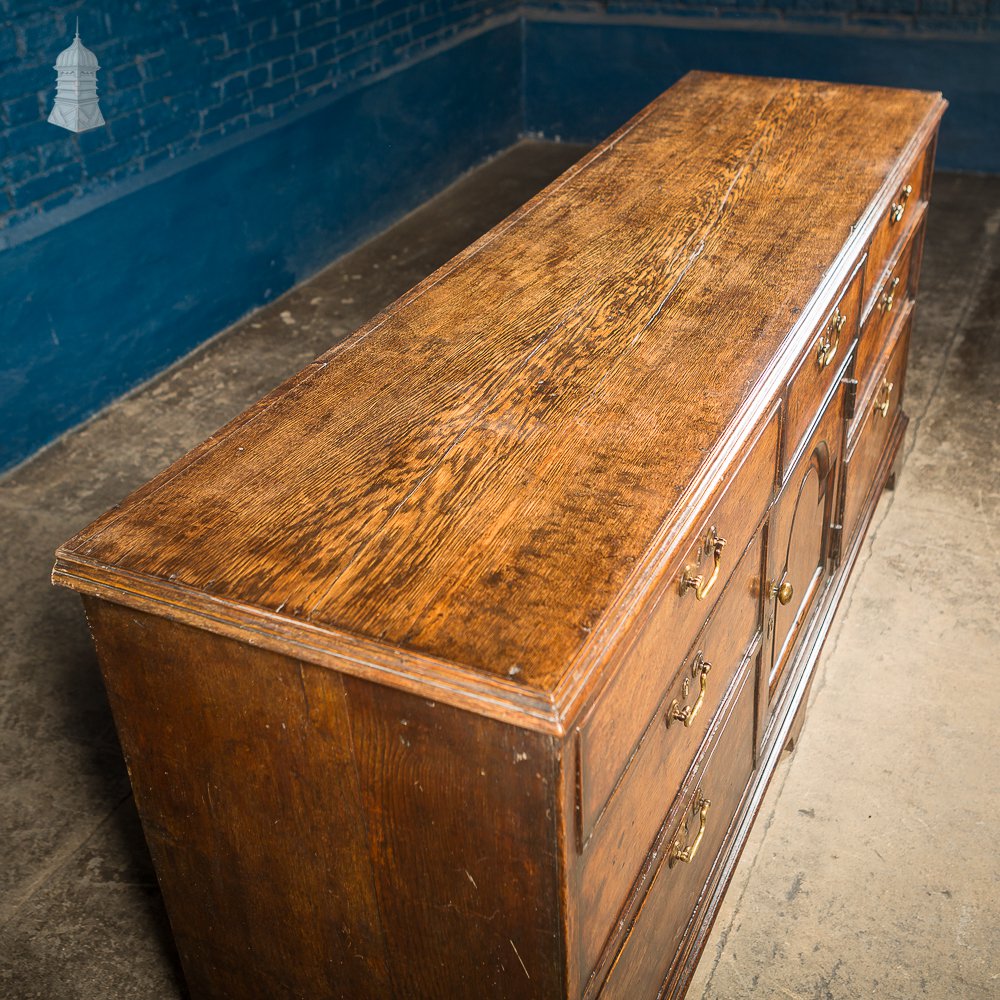 Georgian Oak Sideboard Drawer Unit