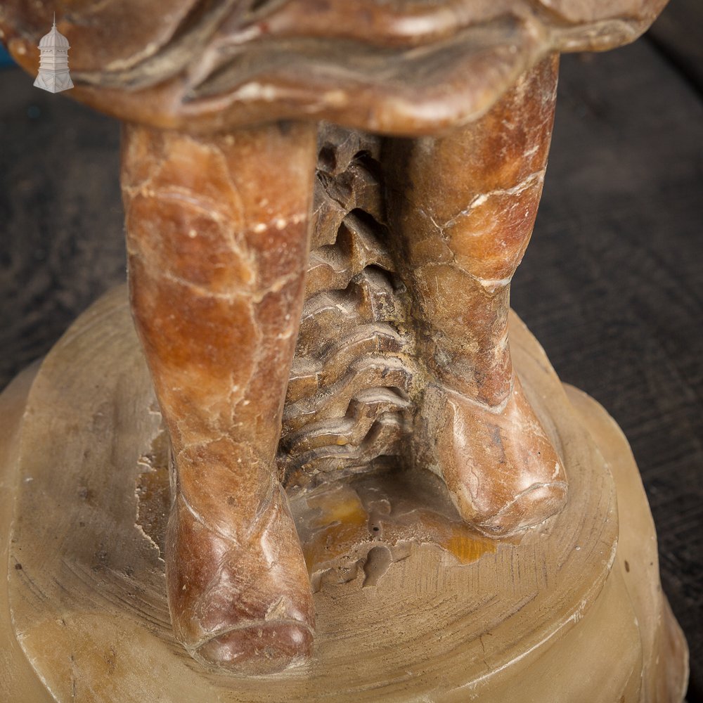 Carved Onyx Oriental Figure