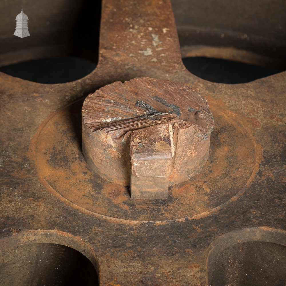 Pair of Huge Cast Iron Cog Gears – 2 Metres in Diameter