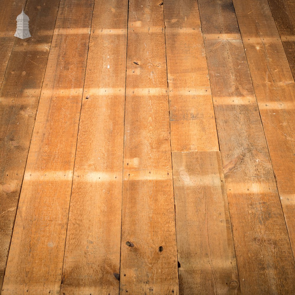 Batch of 43 Square Metres of Oxidised Wall Cladding with Planned Backs Cut from Reclaimed Timbers