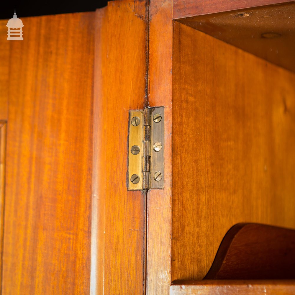 19th C Compact Satin Wood Wardrobe