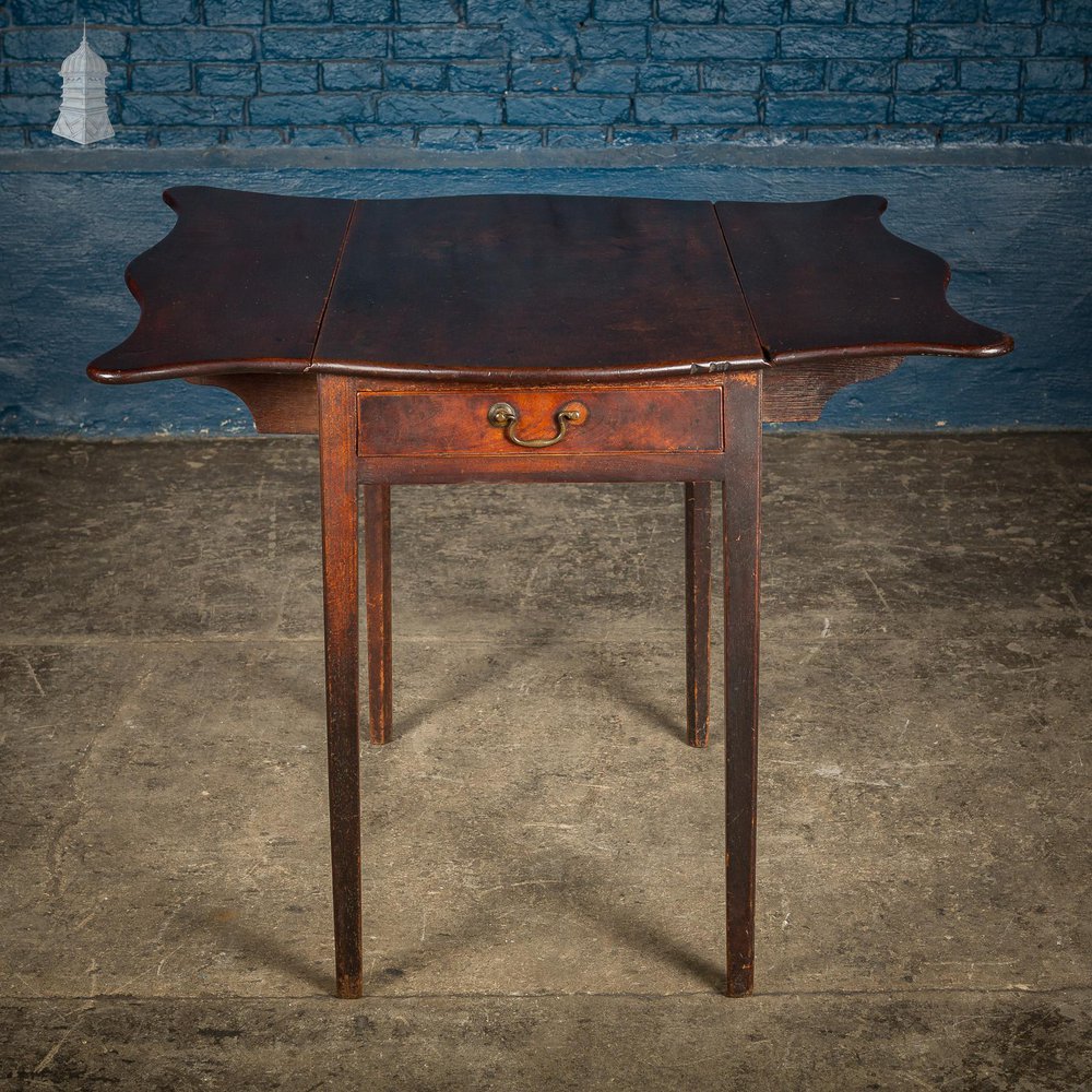 NR52821: Georgian Mahogany Butterfly Top Pembroke Table Circa 1770