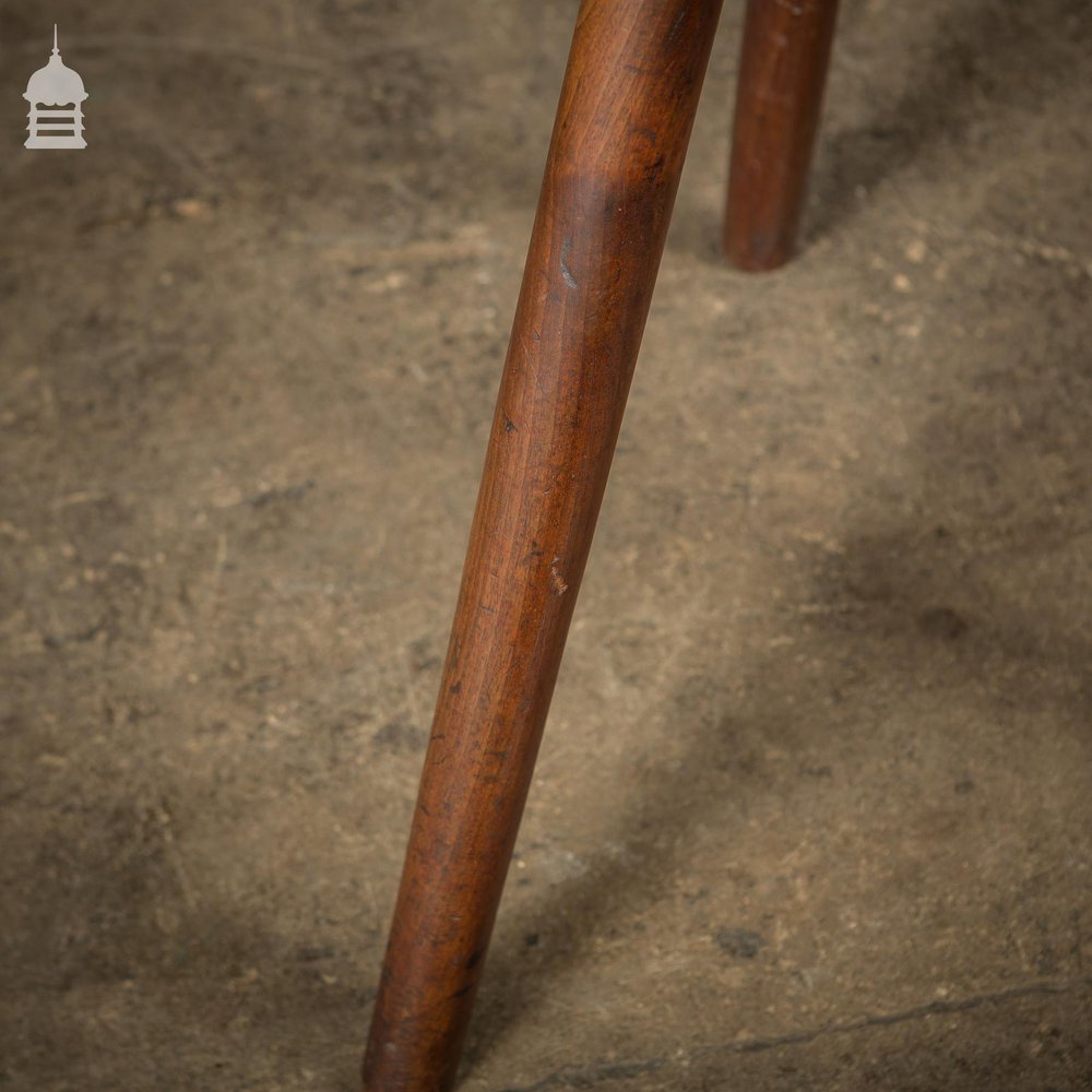 19th C Mahogany Rotating Artists Plinth