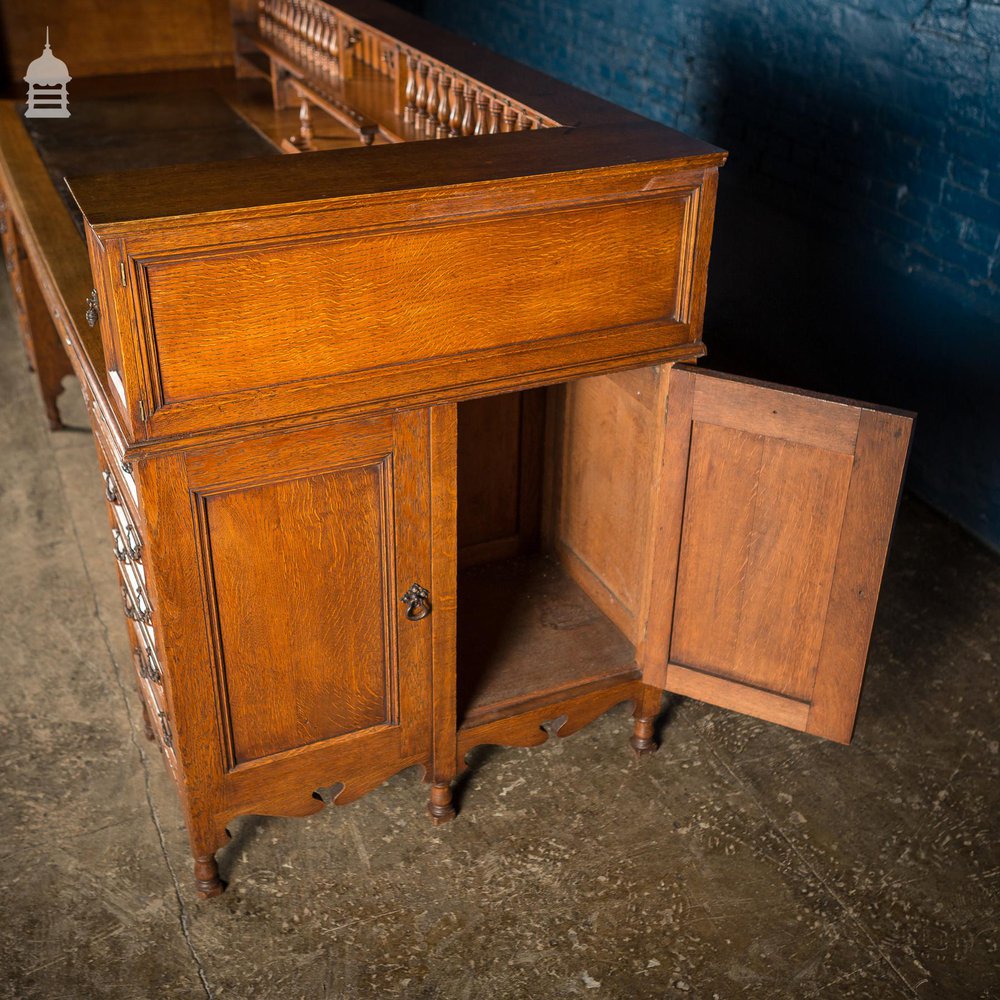 1920s Desk Built from the Timbers Salvaged from Sizewell Hall (Lost to a Fire)