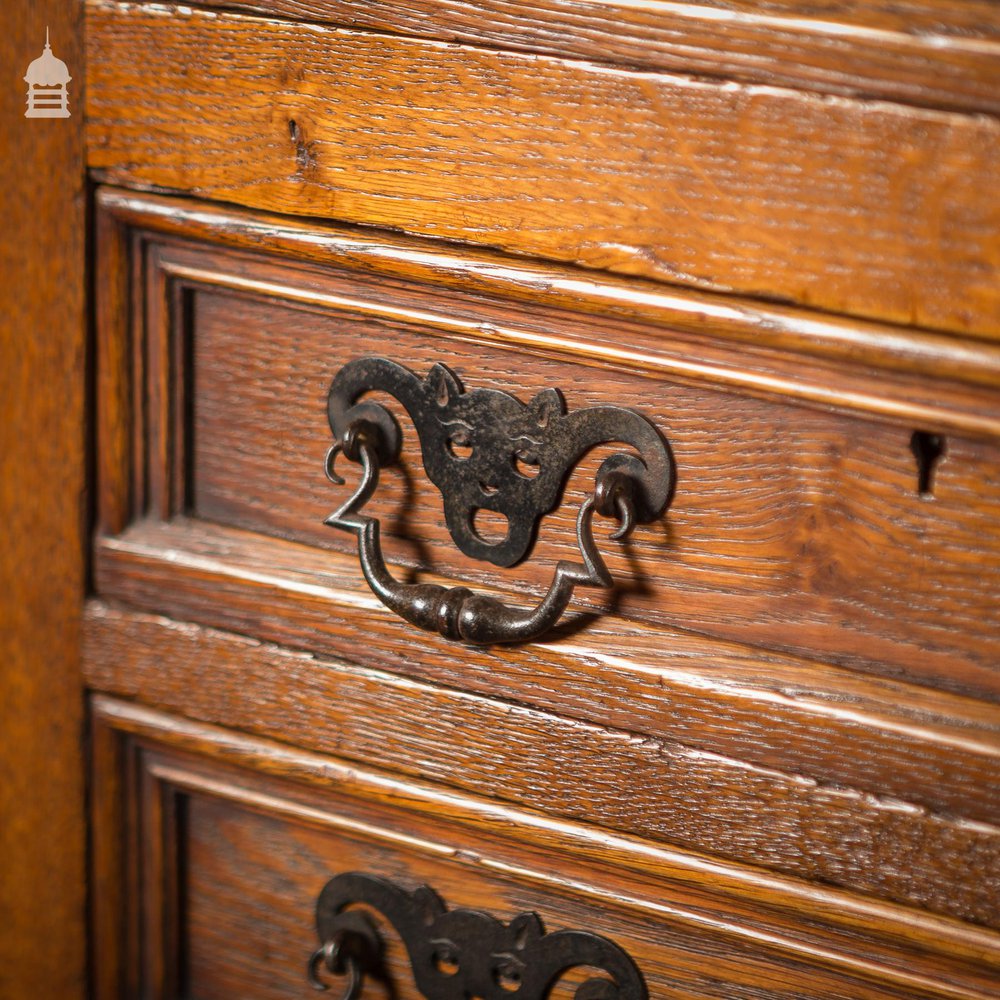 1920s Desk Built from the Timbers Salvaged from Sizewell Hall (Lost to a Fire)