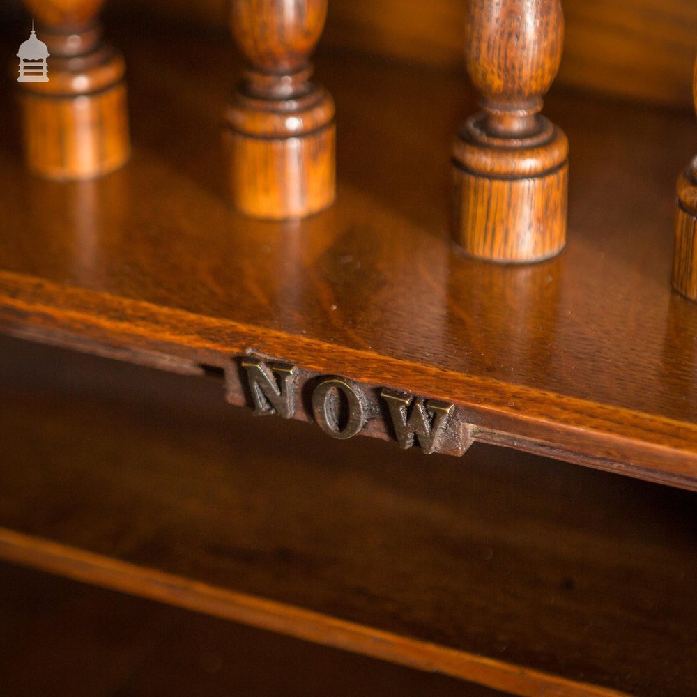 1920s Desk Built from the Timbers Salvaged from Sizewell Hall (Lost to a Fire)