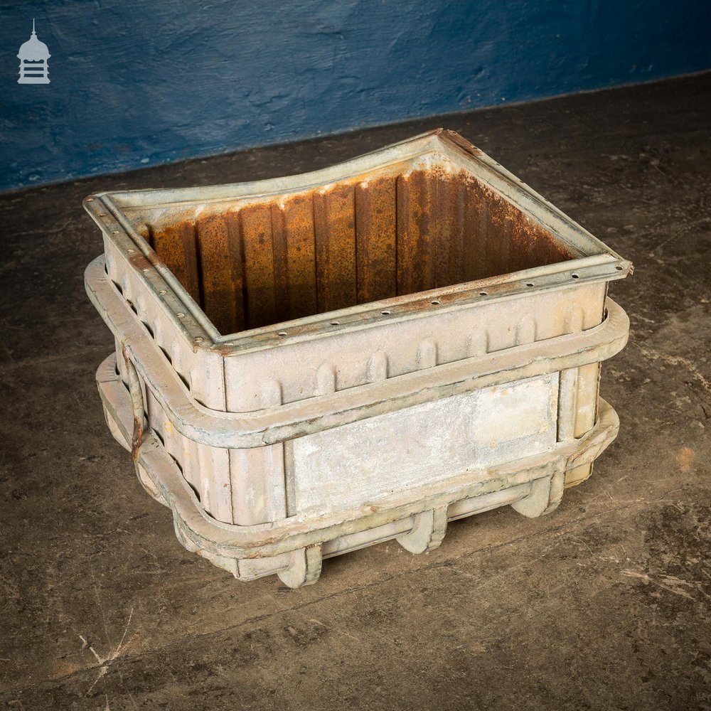 Galvanized Military Metal Trough Planter