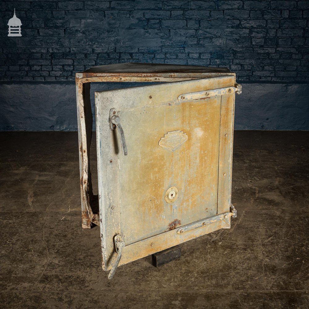 ‘Perkins Clean Milk’ Metal Cabinet