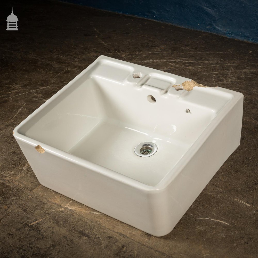 Large White Ceramic Sink