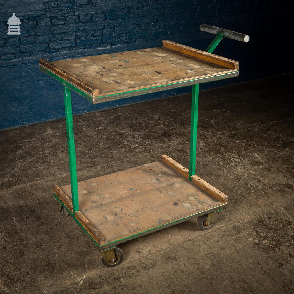 0 (Green Vintage Industrial Wheeled Trolley DUPLICATE NAME 1) *** TO REVIEW *** Duplicate Product ID NR20521