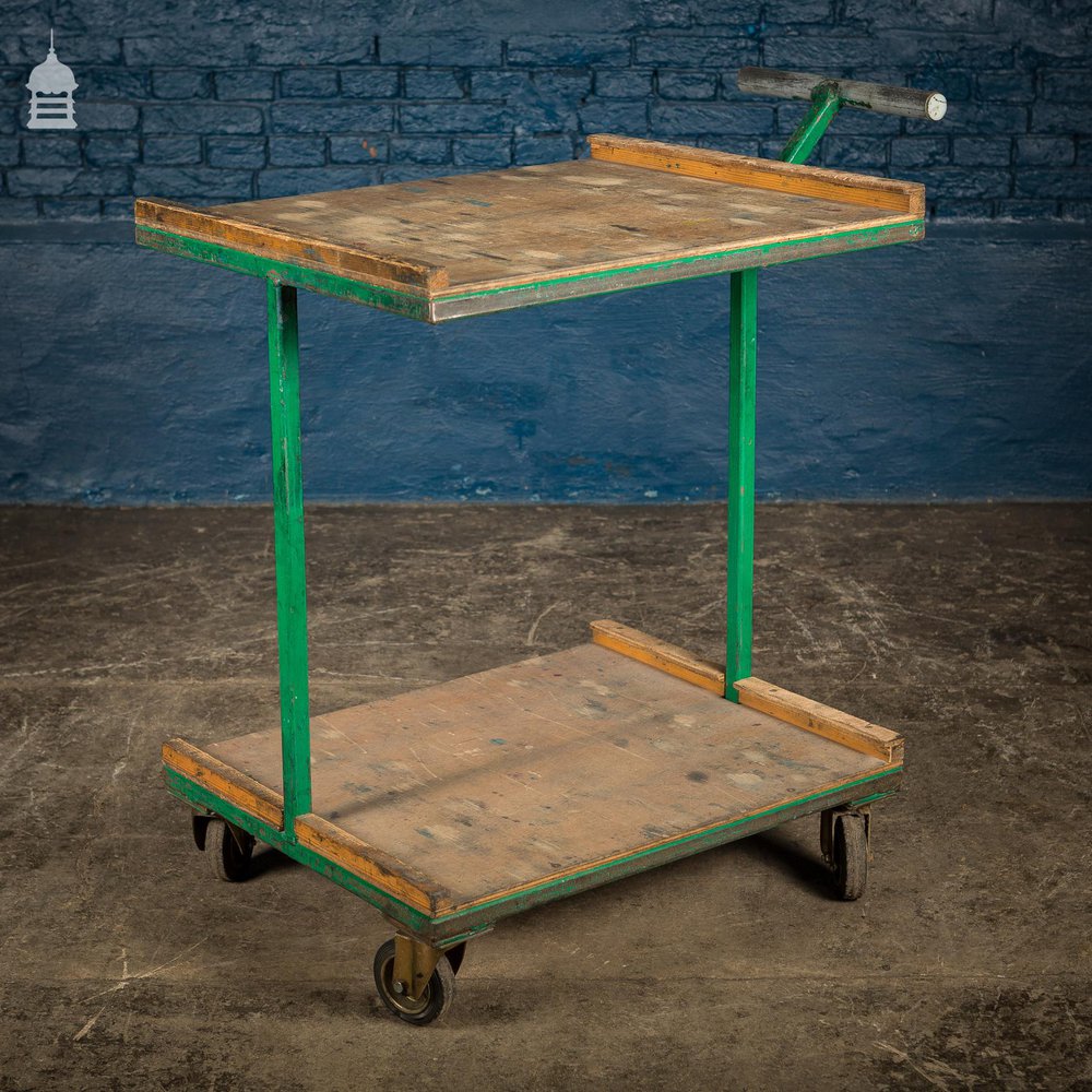 0 (Green Vintage Industrial Wheeled Trolley DUPLICATE NAME 1) *** TO REVIEW *** Duplicate Product ID NR20521