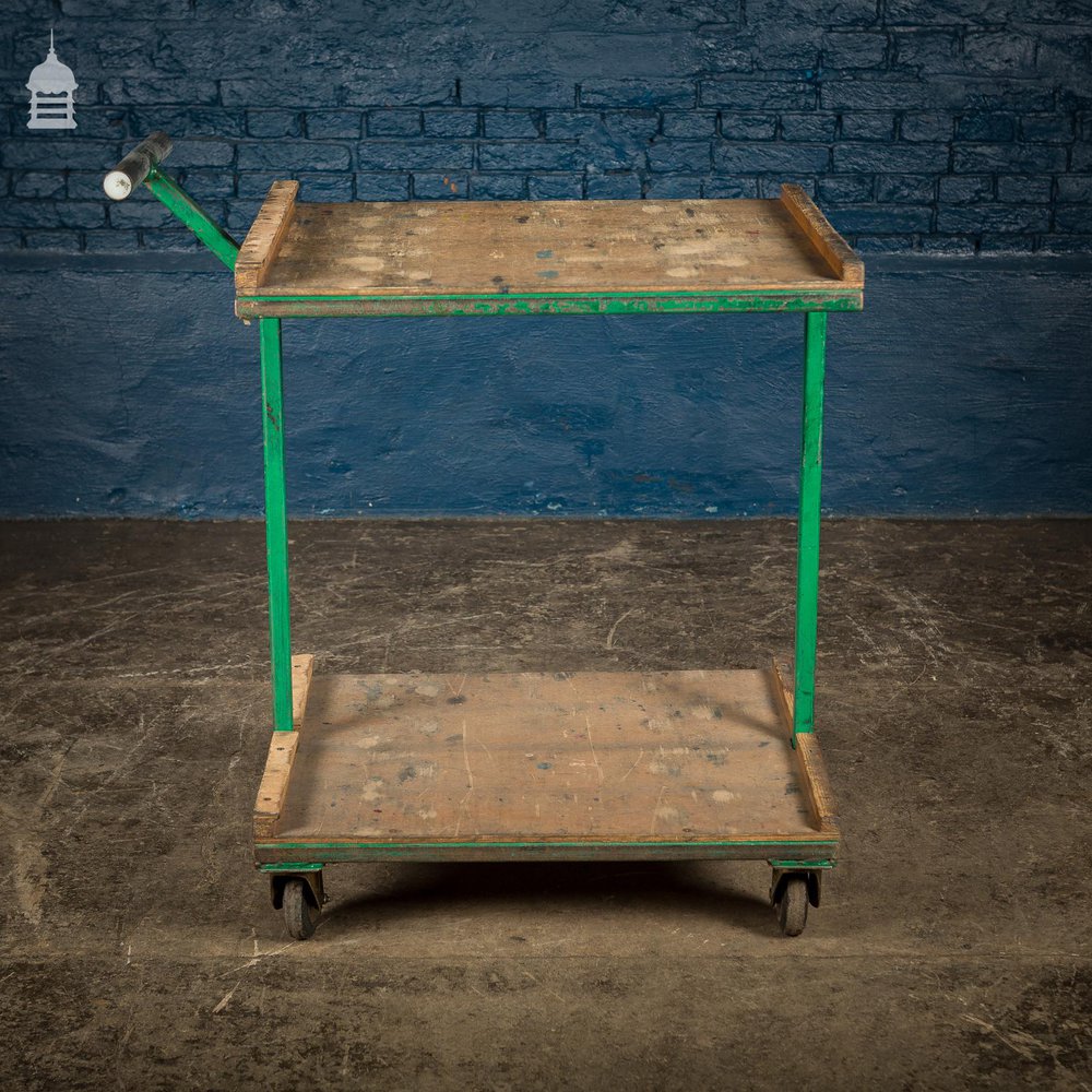 0 (Green Vintage Industrial Wheeled Trolley DUPLICATE NAME 1) *** TO REVIEW *** Duplicate Product ID NR20521