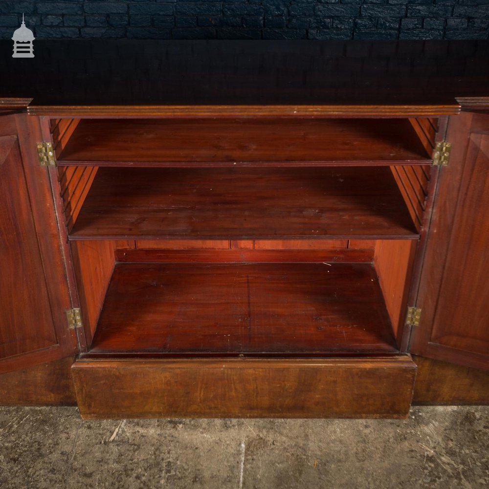 NR21921: Victorian Flame Mahogany Breakfront Sideboard