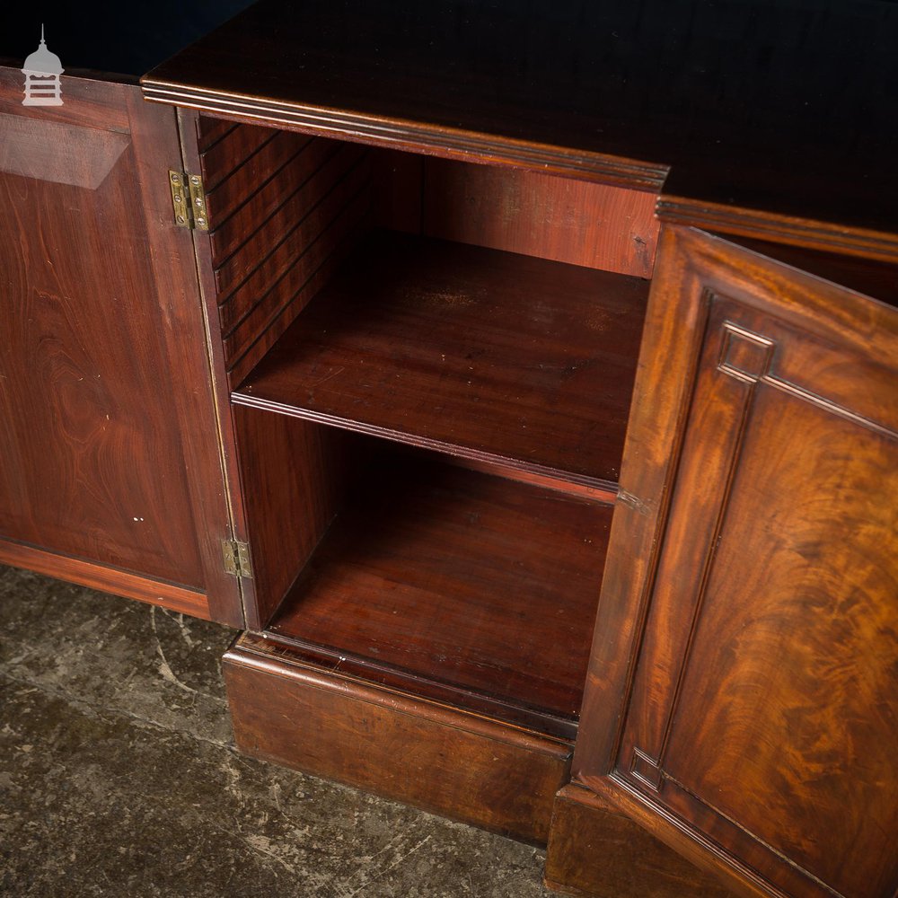 NR21921: Victorian Flame Mahogany Breakfront Sideboard