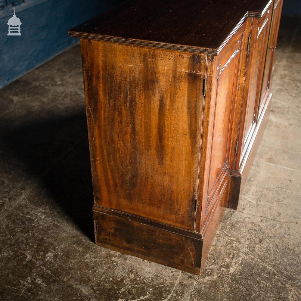 NR21921: Victorian Flame Mahogany Breakfront Sideboard