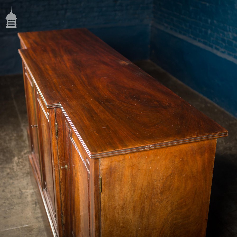 NR21921: Victorian Flame Mahogany Breakfront Sideboard