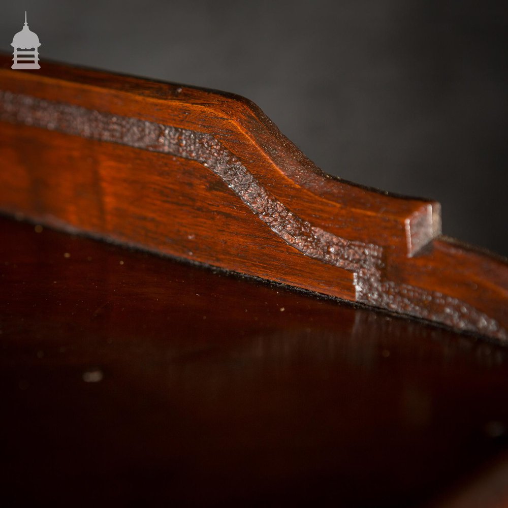 19th C Barrel Back Pugin Style Bookcase From an Oxford College