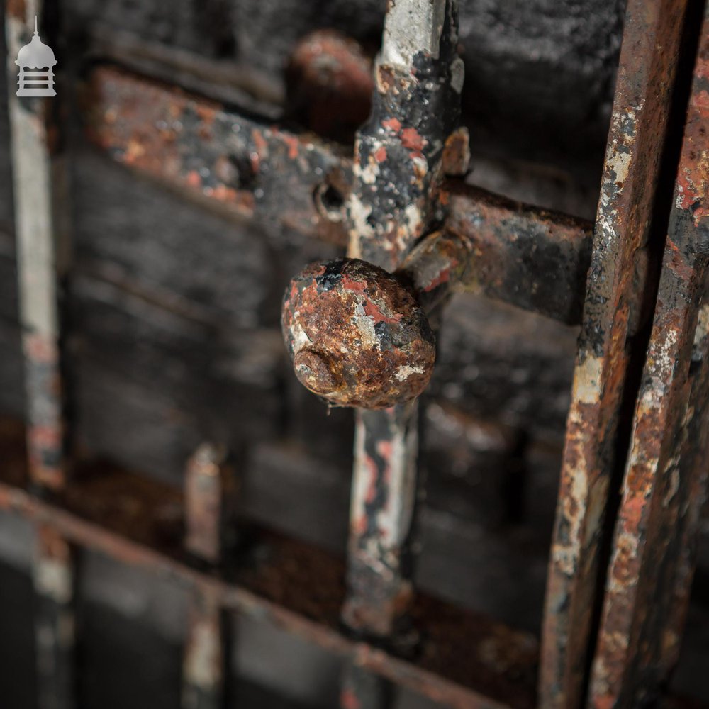 Stunning Pair of 19th C Wrought Iron Driveway Gates