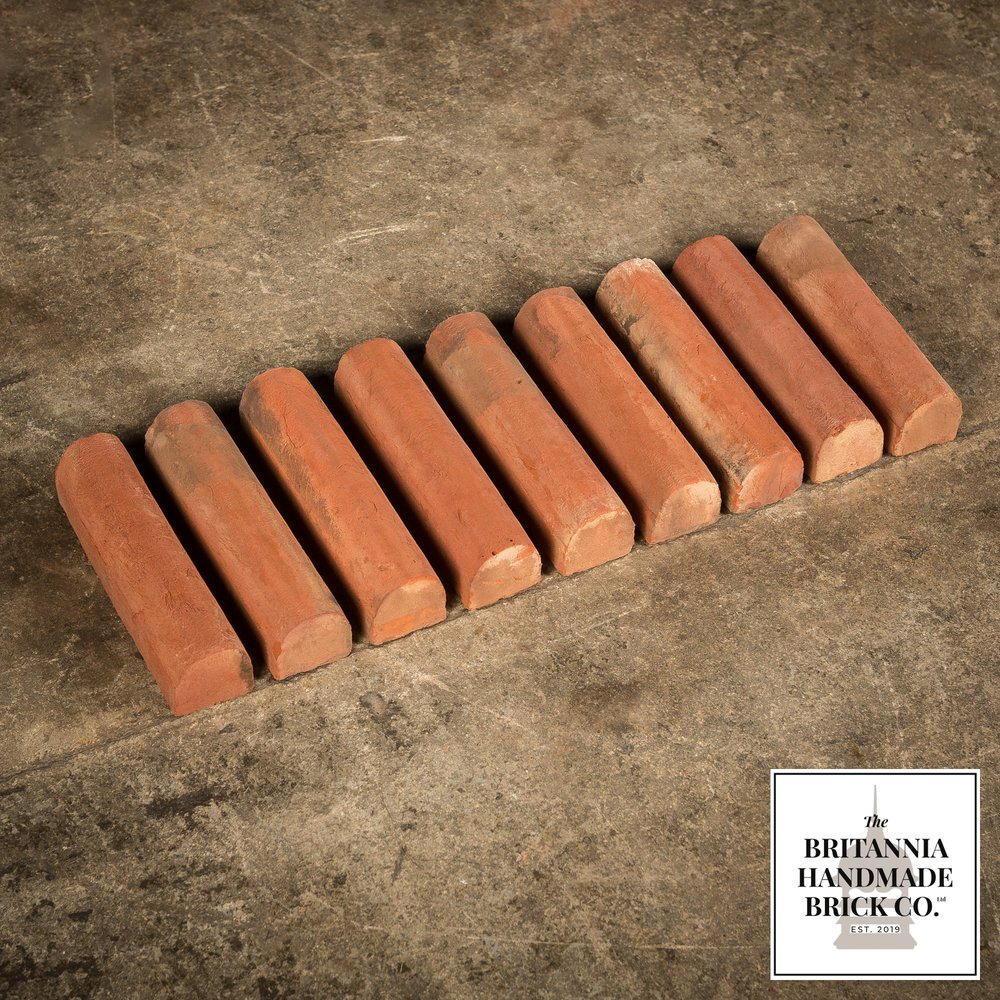 “BRITANNIA BRICKS” Large Red Brick Special Bullnose Strip Slip – BB0908