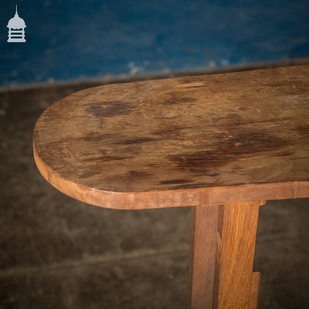 Early 20th C Teak Folding Ironing Board