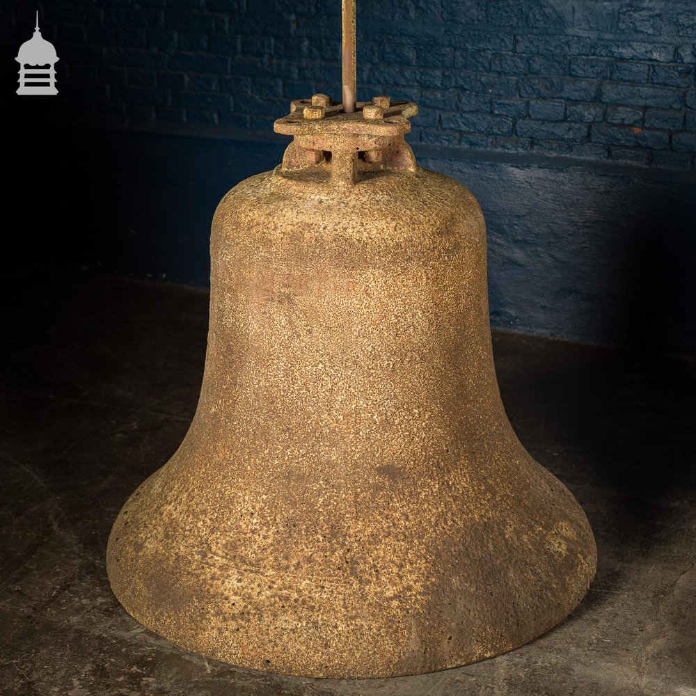 Set of 3 19th C Cast Iron Graduated Bells