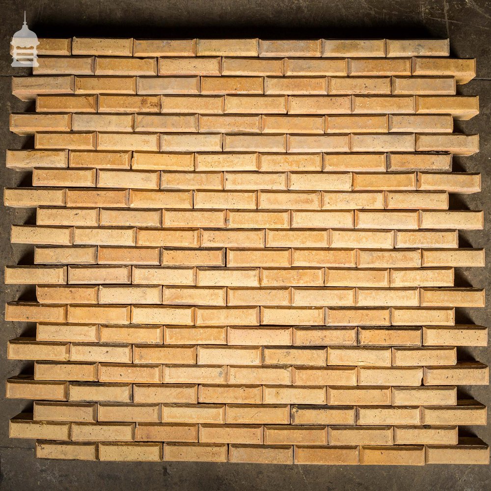 21 Square Metre Batch of Adamantine Clinker Mini Buff Stable Bricks 6” x 1.75”