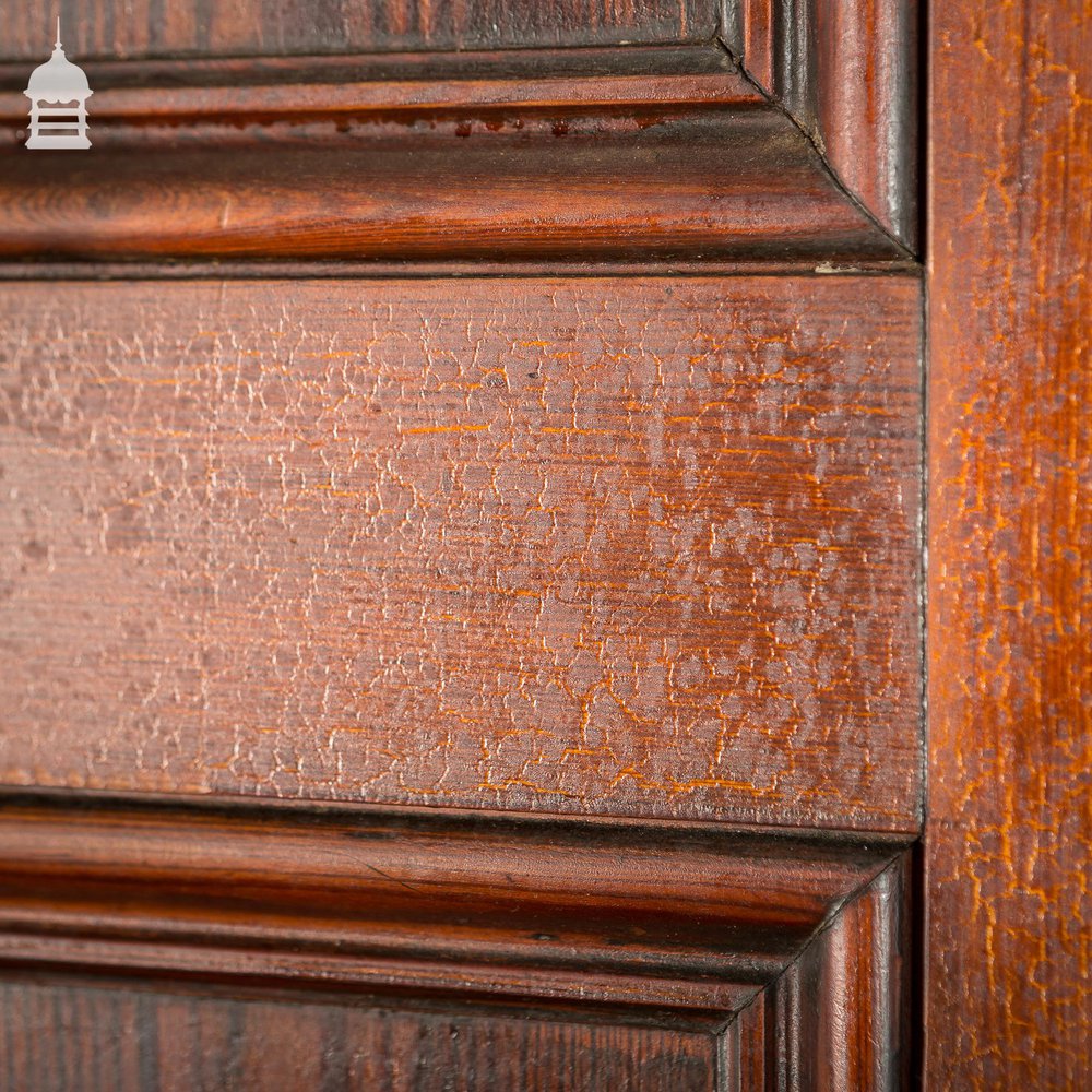 19th C Pitch Pine Pharmacy Sideboard Dresser with Scumble Finish