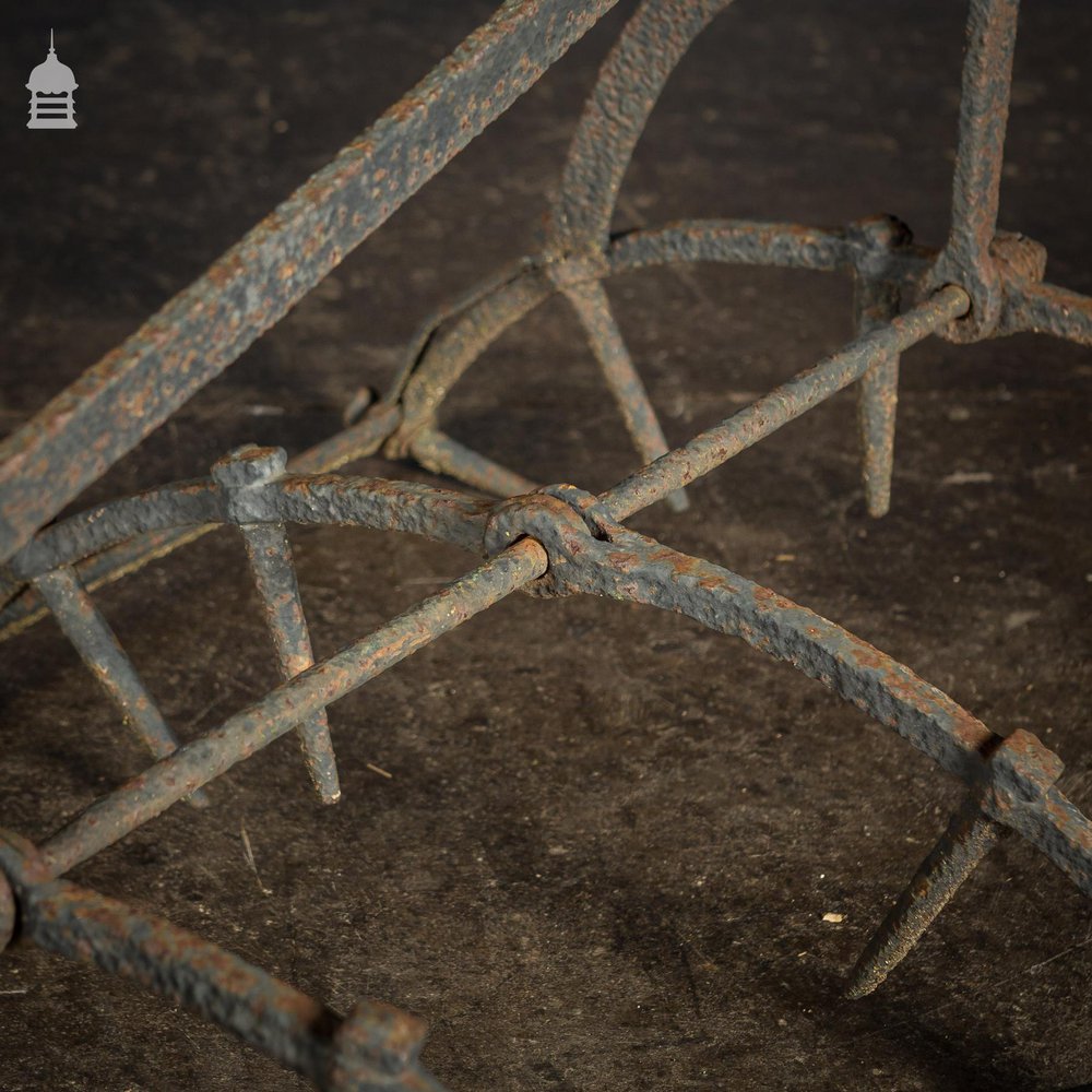 Pair of Victorian Bygone Agricultural Potato Cultivators