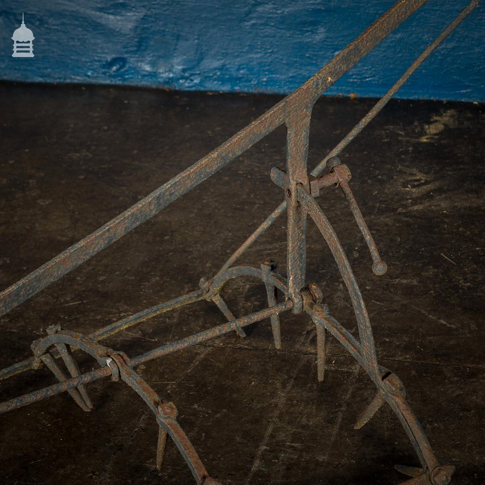 Pair of Victorian Bygone Agricultural Potato Cultivators