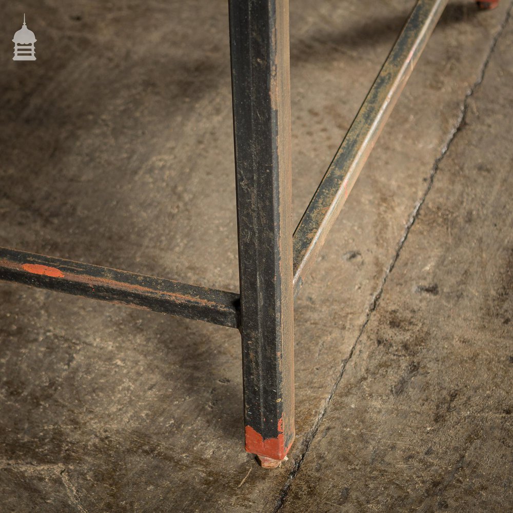 Granite Topped Industrial Table