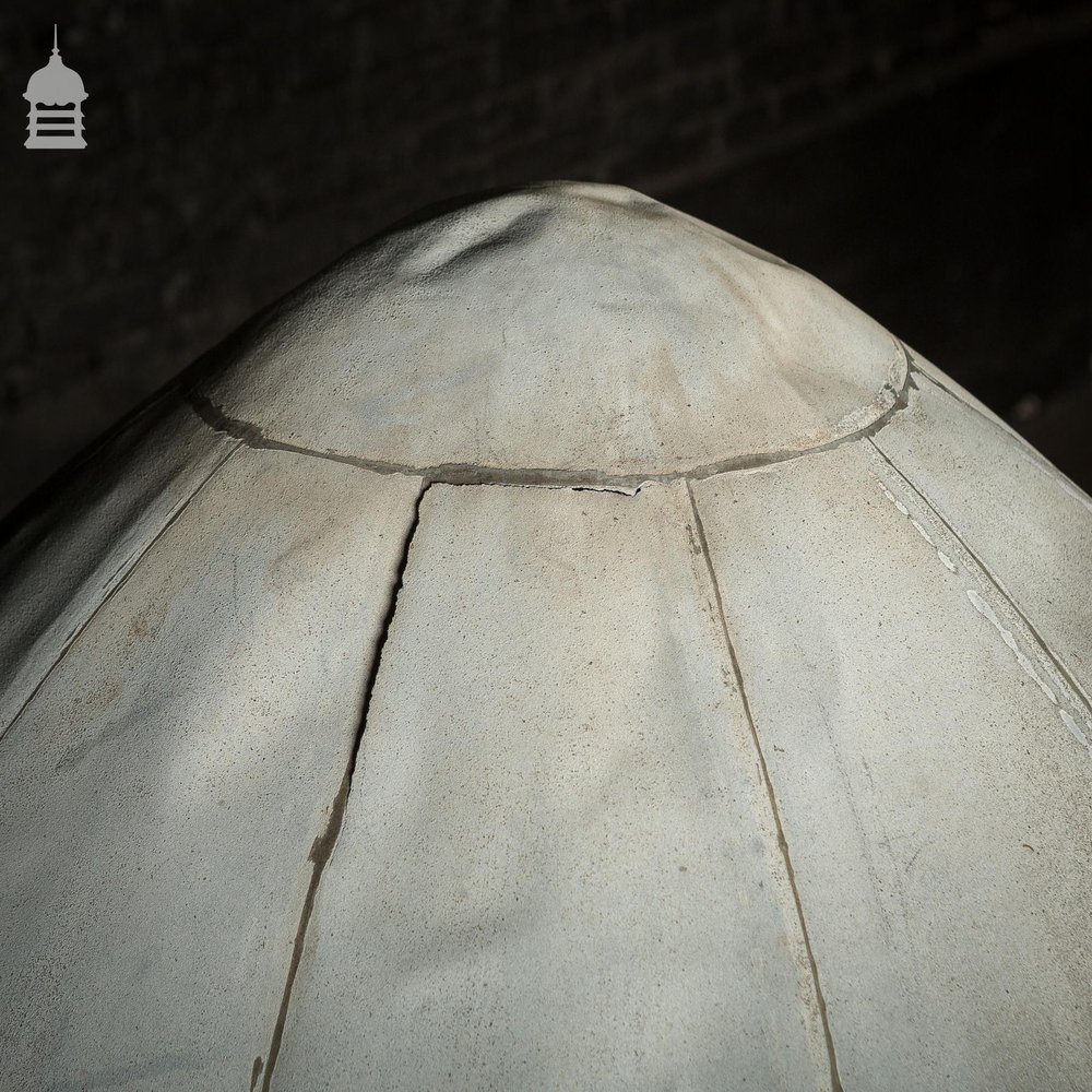 Large Early 19th C Zinc Architectural Acorn Finial Dome Cupola