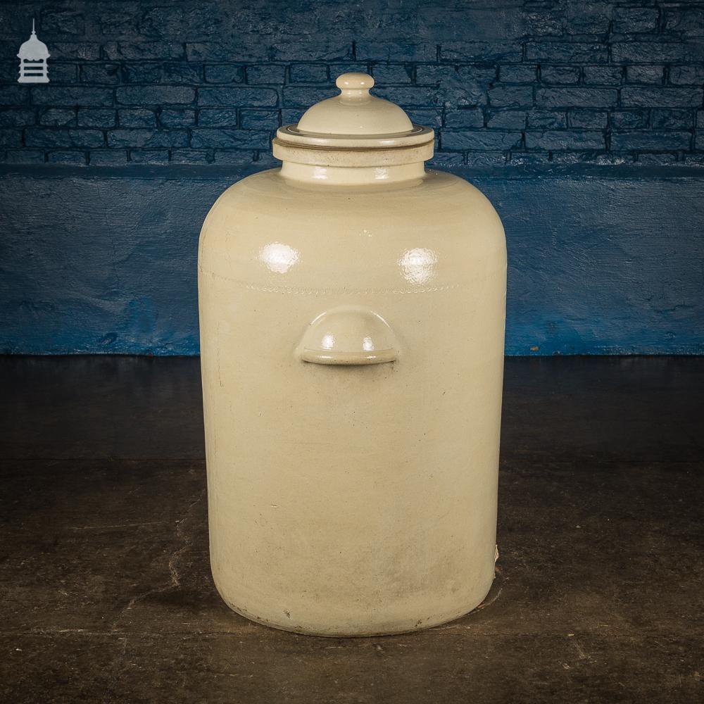 Large Victorian Royal Doulton Ceramic Chemical Jar