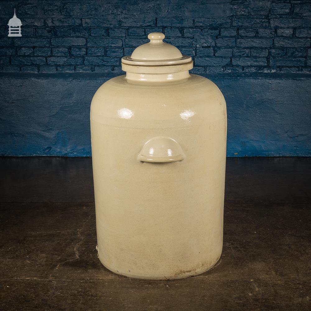 Large Victorian Royal Doulton Ceramic Chemical Jar