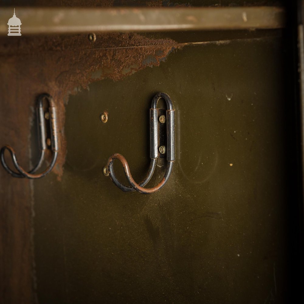 Vintage Metal Industrial Lockers