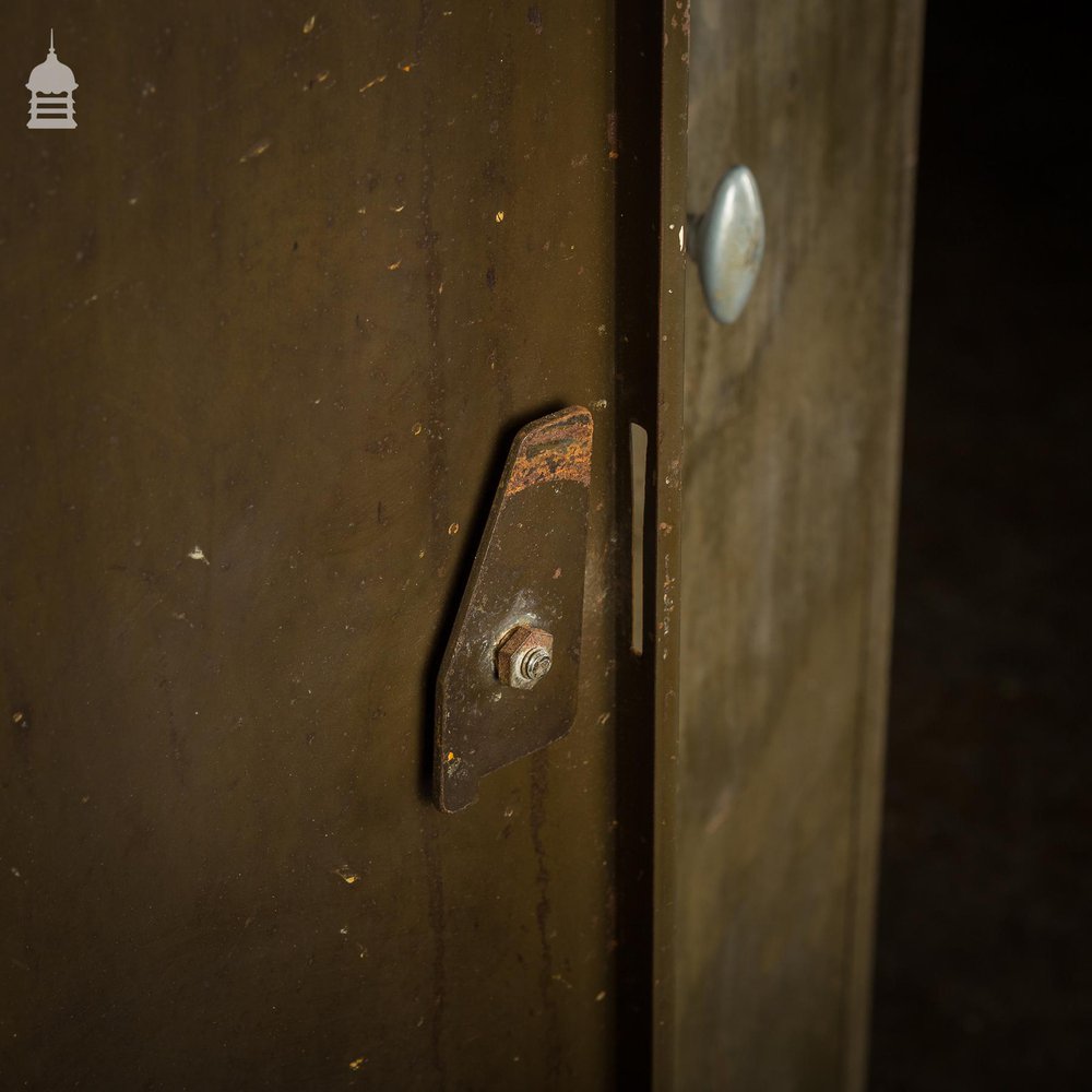 Vintage Metal Industrial Lockers