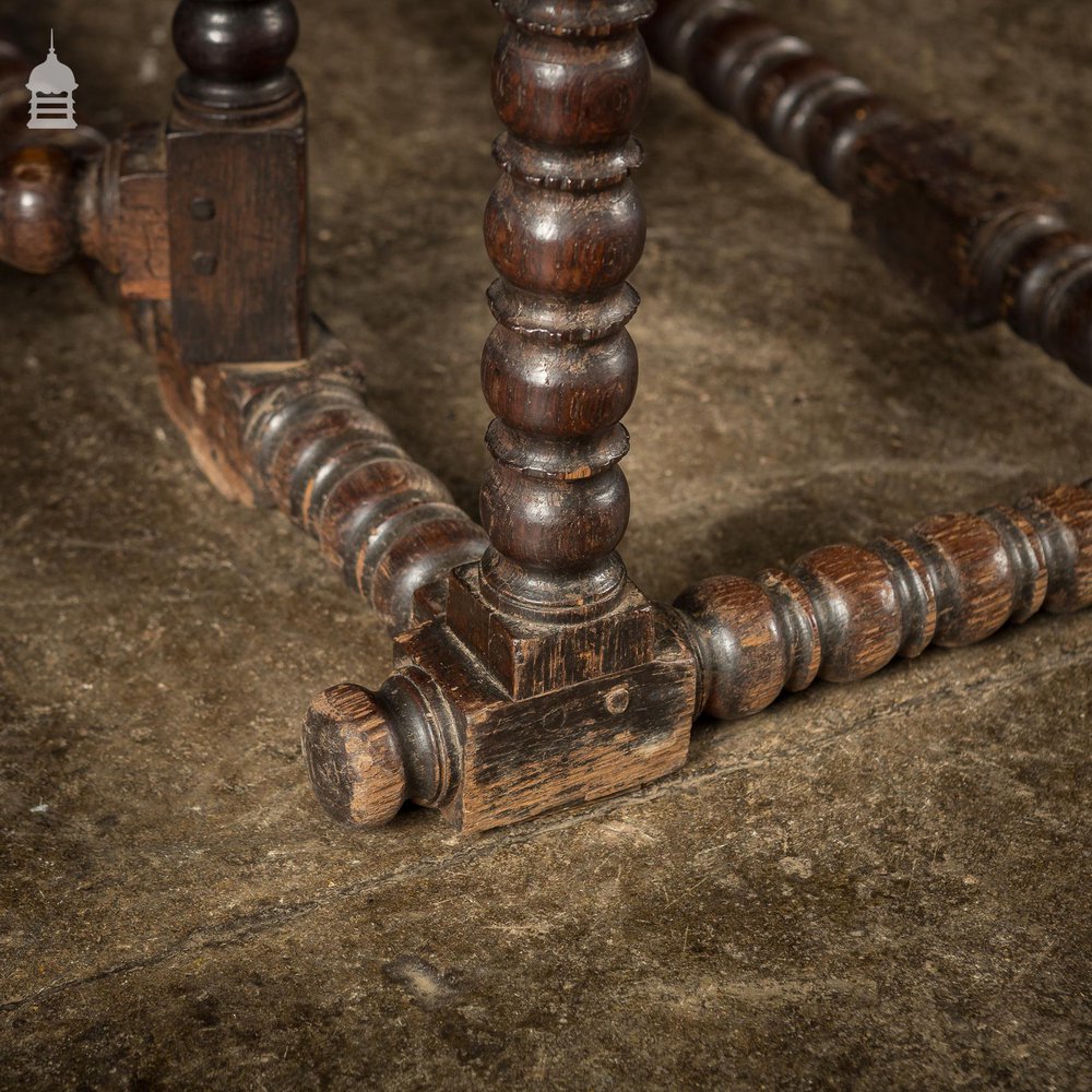 Victorian Oval Oak Gate Leg Bobbin Table