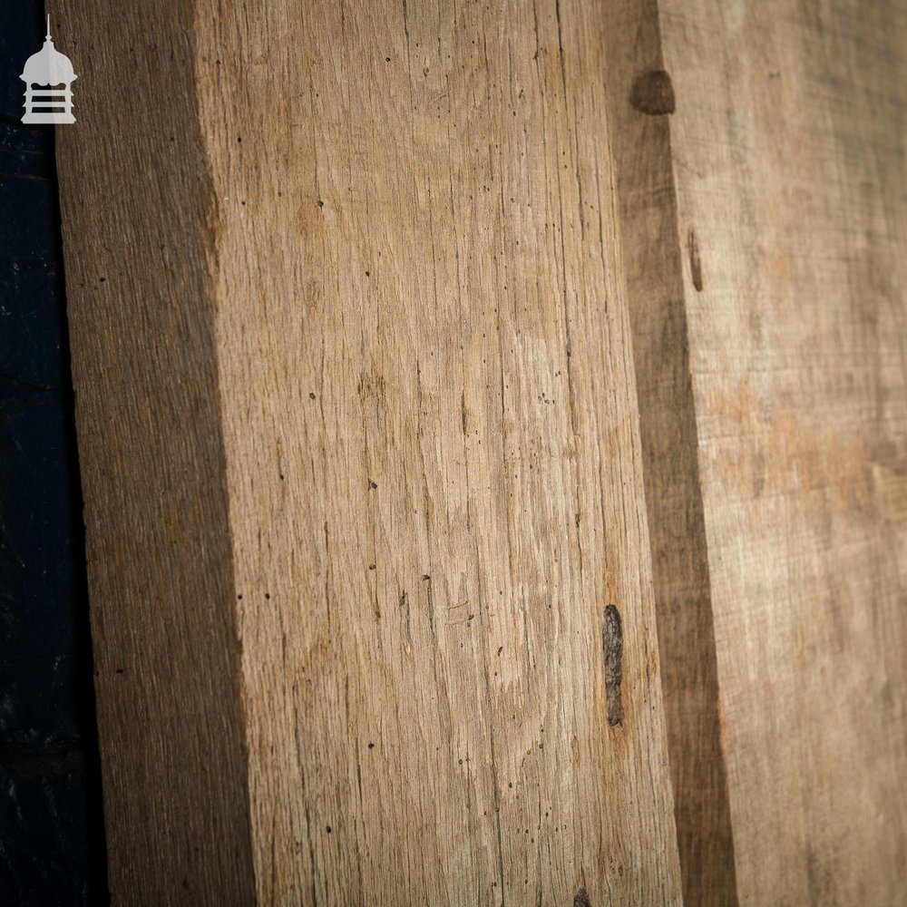 NR41921: Pair of Thick Seasoned Oak Planks