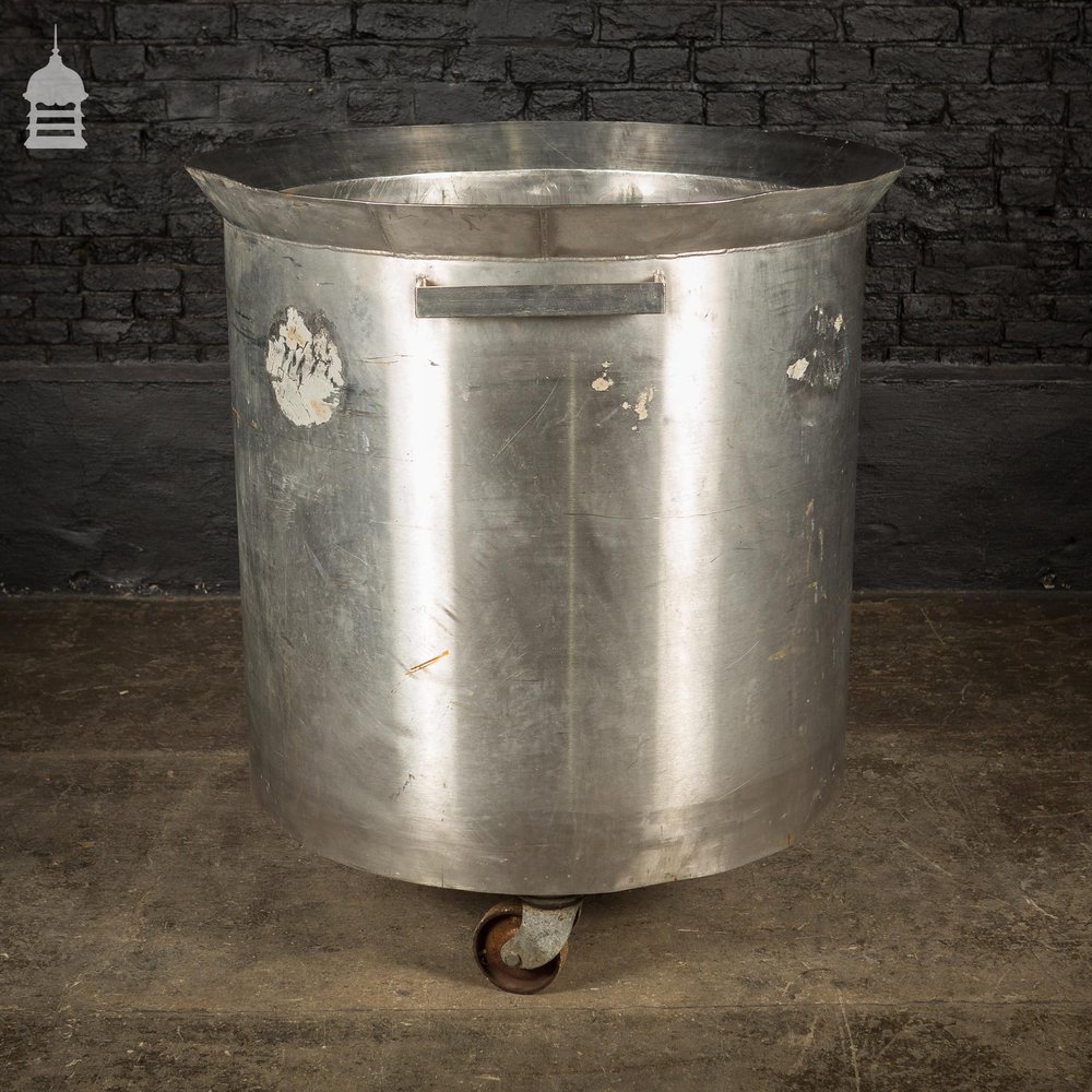 Huge Stainless Steel Industrial Wheeled Pot