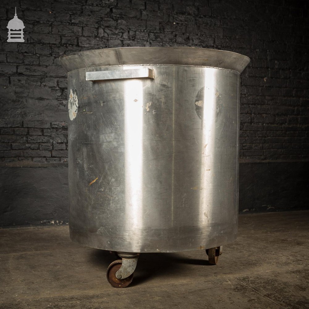 Huge Stainless Steel Industrial Wheeled Pot