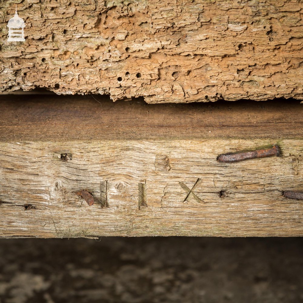 NR44021: Batch of Original 17th C Oak Ceiling Joists