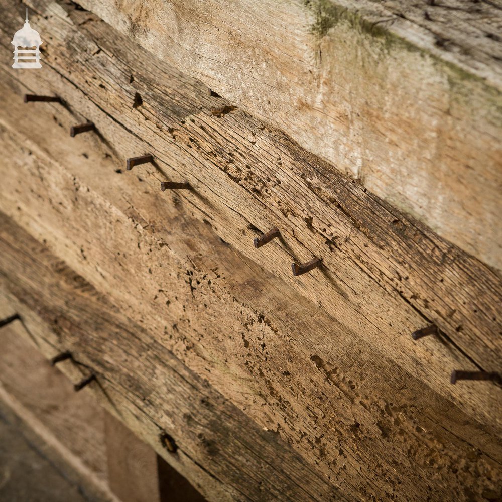 NR44021: Batch of Original 17th C Oak Ceiling Joists