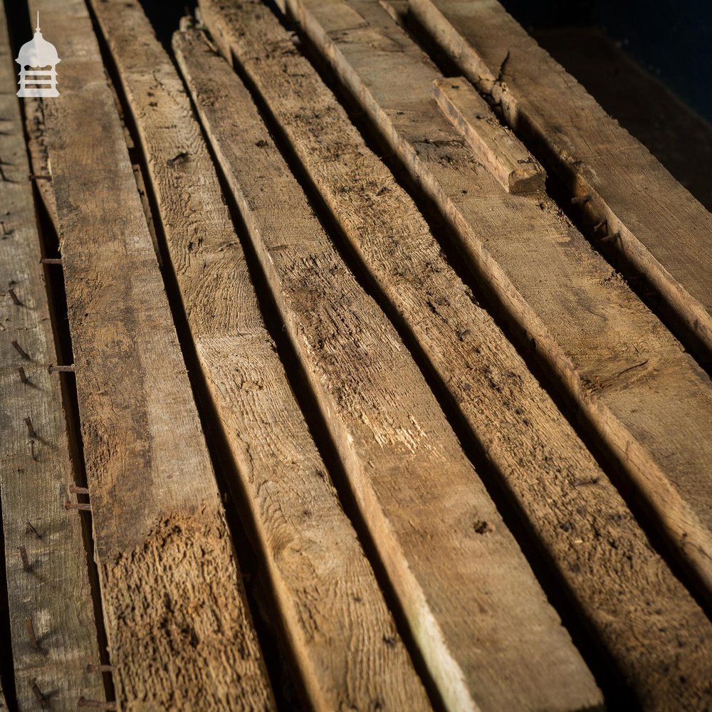 NR44021: Batch of Original 17th C Oak Ceiling Joists