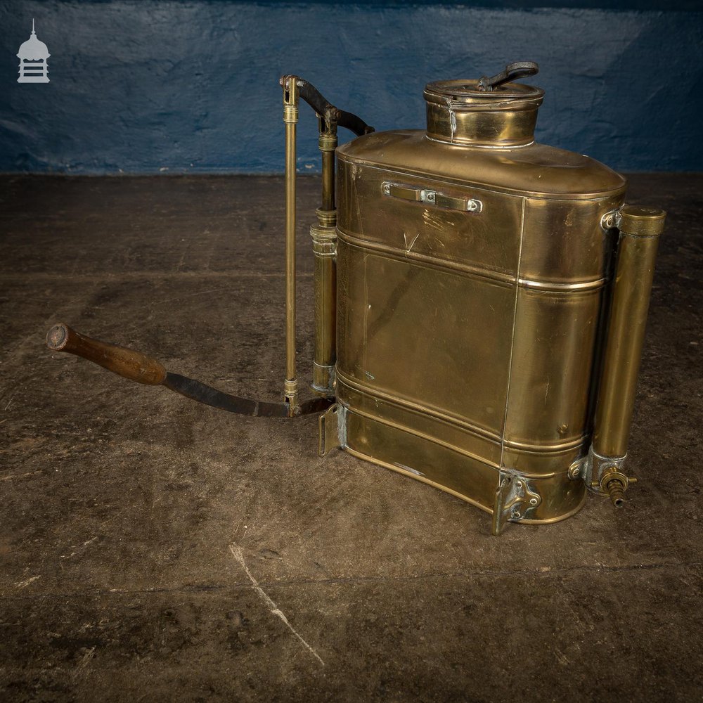 Victorian Copper Garden Backpack Sprayer