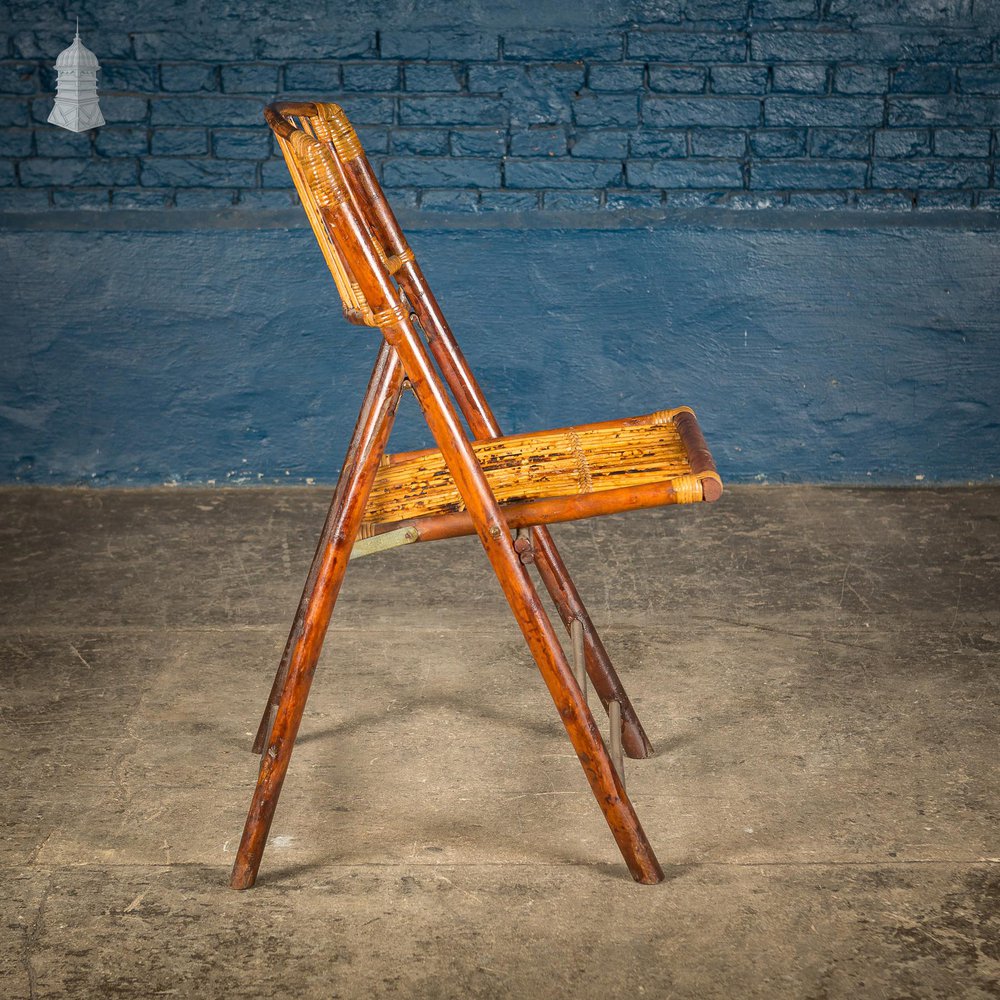 NR46821: 19th C Bamboo Folding Chair