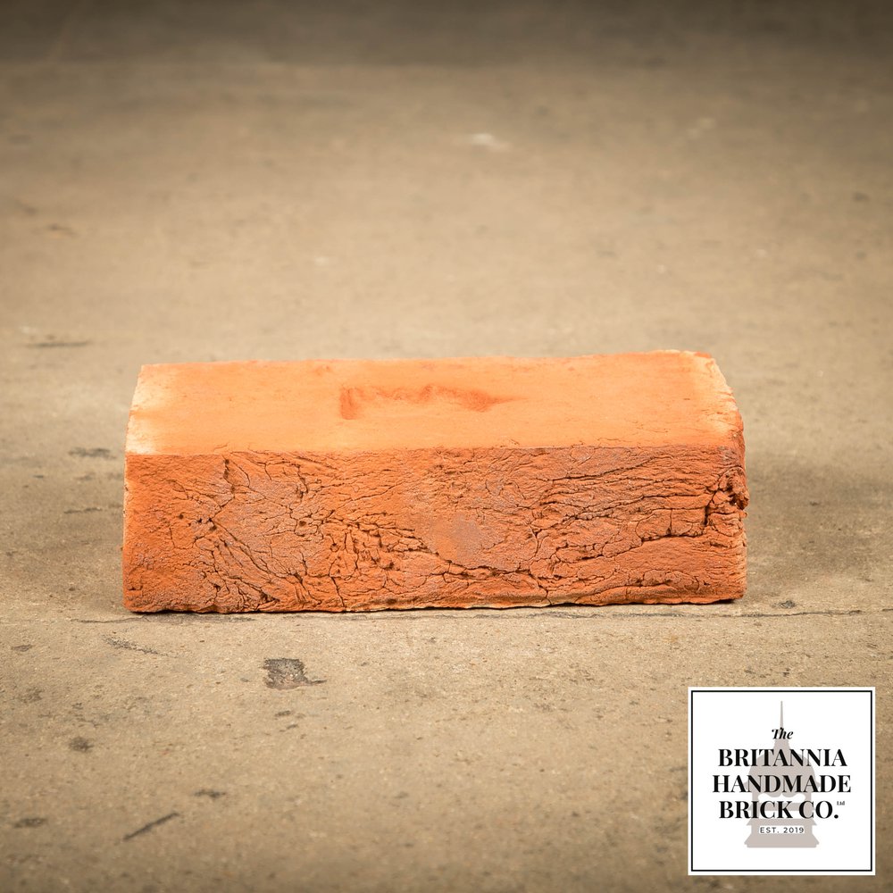 2.5" Handmade Red Brick, Period Style Facing Bricks