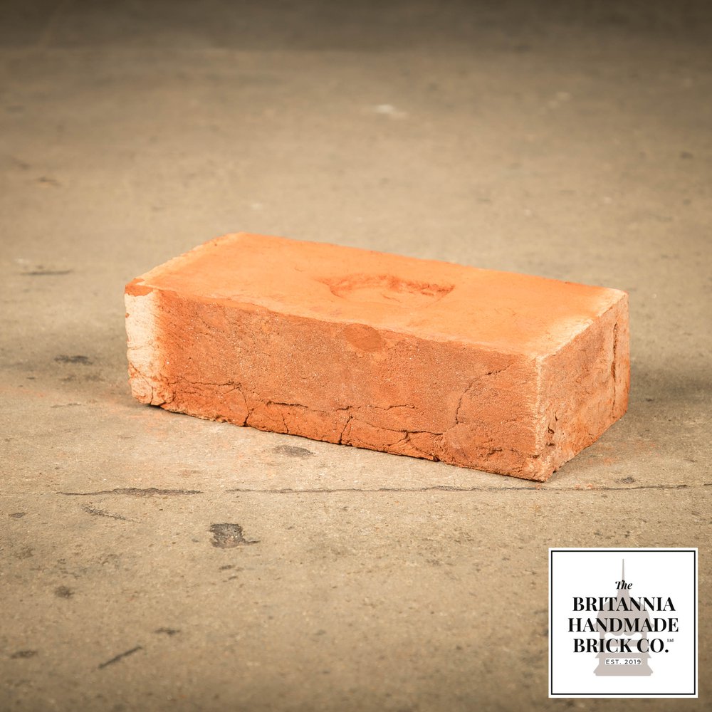 2.5" Handmade Red Brick, Period Style Facing Bricks